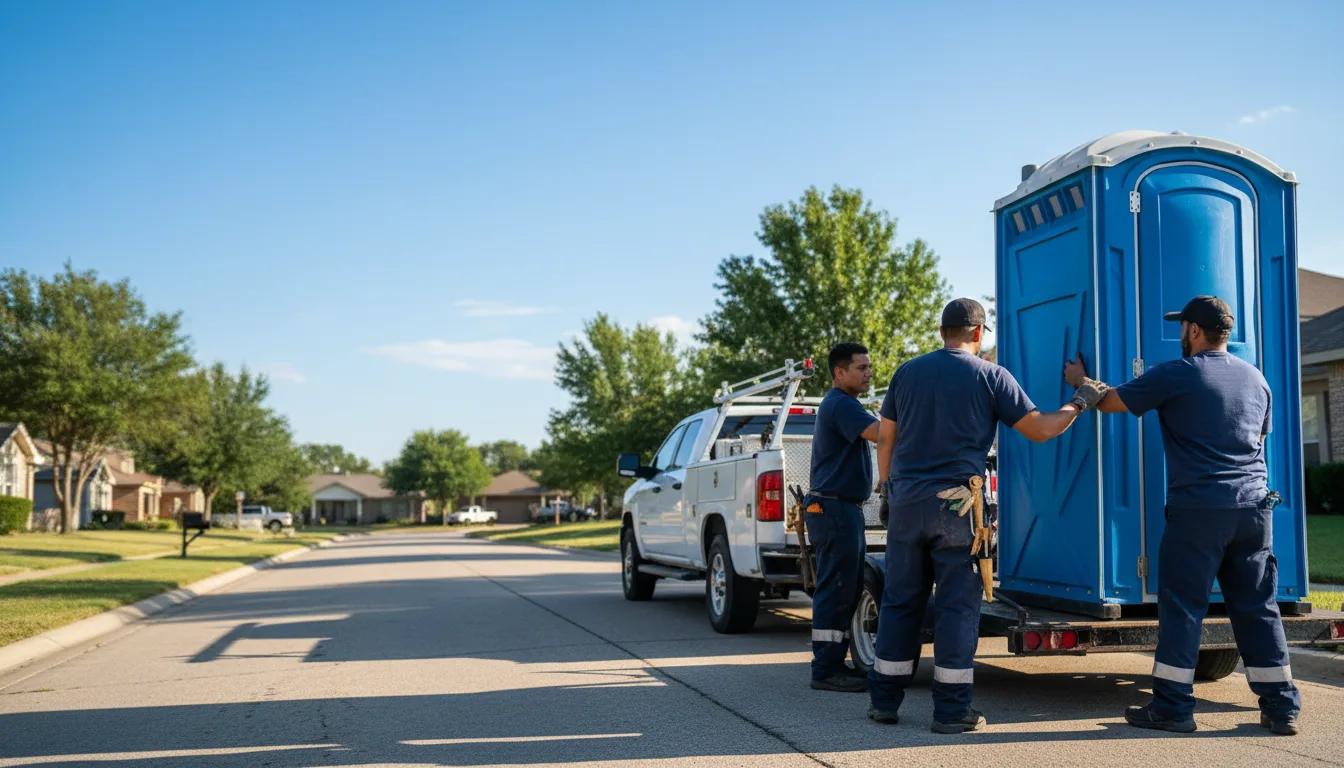 Portable Toilet Rental in Huntsville, AR near me